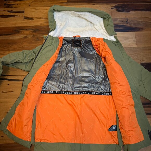 Orolay New with tags Women's Thickened Down Jacket Green Size Large - Picture 5 of 11